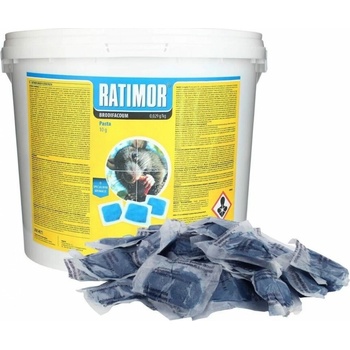 Unichem Ratimor Brodifacoum Návnada mäkká 3 kg