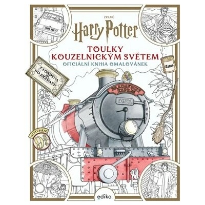 Harry Potter: Toulky kouzelnickým světem - oficiální kniha omalovánek