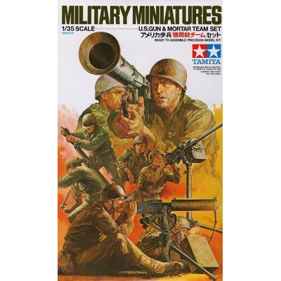 Tamiya U.S. Gun & Mortar Team WWII 1:35