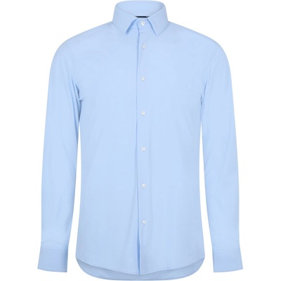 HUGO BOSS Риза с дълъг ръкав Boss Men's P-Hank Poplin Long Sleeve Shirt - Lt Pas Blue 450