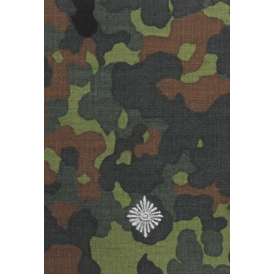 Bundeswehr Výložky BW LEUTNANT FLECKTARN/strieborné vyšitie