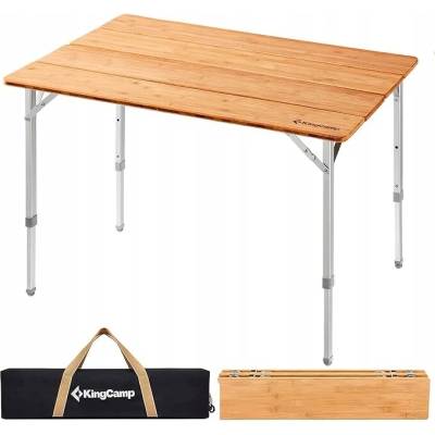 Kemping stôl KING CAMP Bamboo 100 x 65 cm