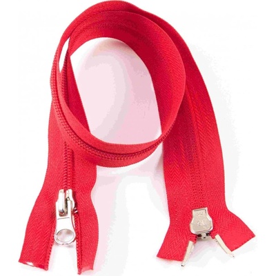 Protipohyb špirálový zips č.5 rôzne farby - dĺžka (40 cm - 100 cm) 60 cm Červená