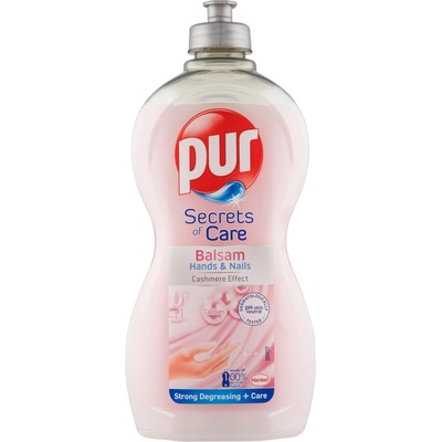 Pur Secret of Care Hands & Nails Čisticí prostředek na ruční mytí nádobí 450 ml