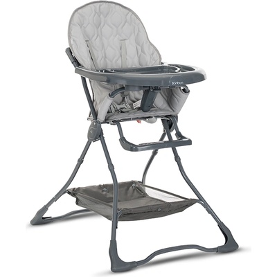 Lorelli СТОЛ ЗА ХРАНЕНЕ bonbon grey leather (10100312506)