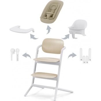 Cybex Lemo SET 3v1 2025 Sand White