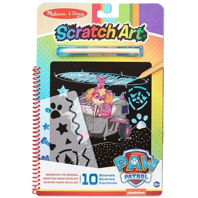 Melissa & Doug - Детска книжка скреч арт - Скай Пес Патрул (8)