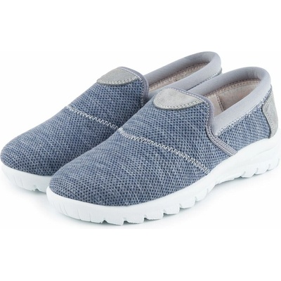 Vlnka Dámske slip on tenisky modrá