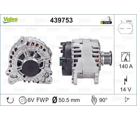 generátor VALEO 439753