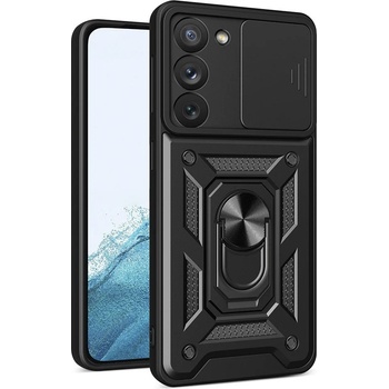 HQWear Кейс с протектор за камера HQWear Hybrid Armor Camshield за Samsung Galaxy S23, черен (KXG0055530)