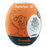 Satisfyer Дискретен мастурбатор-яйце с вътрешен релеф Satisfyer Crunchy
