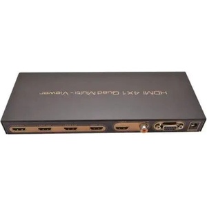 ASK Автоматичен превключвател ASK 4/1 Quad Multi-Viewer, 4 входа 1 изход (HDSW0019M1) - smartx