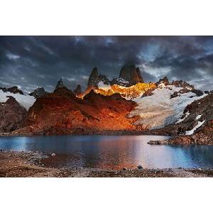 DIMEX ART Флизелинов фототапет фиц рой, аржентина 375 x 250 см