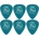 Dunlop 417R 1.14 Gator Grip Standard 6 Перце за китара (417R114-6PACK-SET)