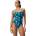 Speedo Цял бански fl printed web back af