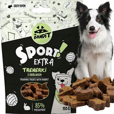 Mr. Bandit Sport Extra Tréningové maškrty s králikom 150 g