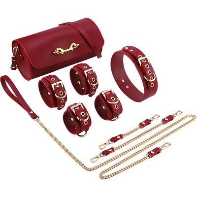 Kiotos BDSM Deluxe 5 Item Kit Red