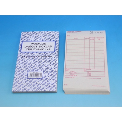 Kohinoor ET012 Paragon-daň.dokl.číslovaný 1+1, 50l