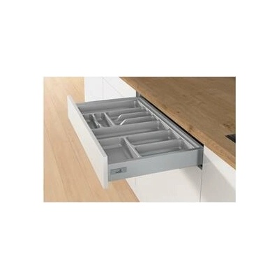 HETTICH Orga Tray 440 příborník, hloubka 370-440mm, šířka 350mm, stříbrná