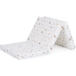 Chipolino Сгъваем матрак Chipolino, 60 x 120 x 6 cm, бял с бежови звезди (MAT02203WHBE) - baby