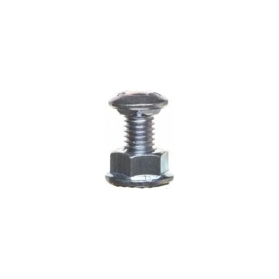 Baks Mushroom screw + barbed collar cap SGK M8X14 651241 /100pcs. /