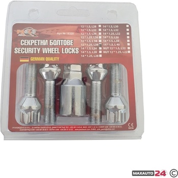 Image 1 of Paolo Секретни болтове за джанти - (12мм х 1.25мм, l36мм) сфера