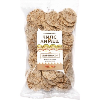Image 1 of GRIVAS ГРИВАС ЛИМЕЦОВ ЧИПС ШАРЕНА СОЛ 90ГР