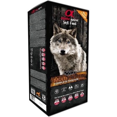Alpha Spirit multiprotein Храна за кучета 9 кг