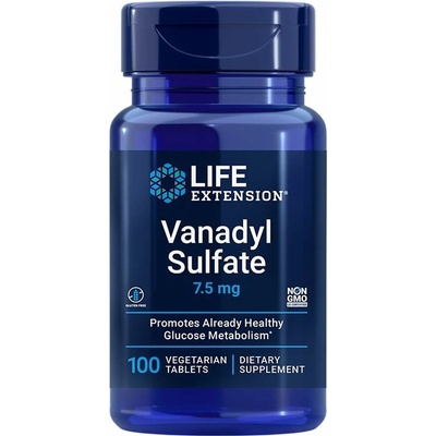 Life Extension Vanadyl Sulfate 7.5 mg 100 vegetariánských tablet