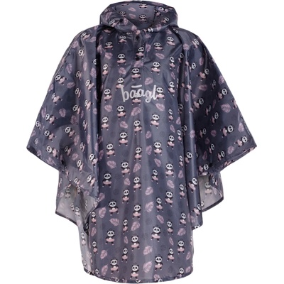 BAAGL Outdoor пончо дъждобран Панда размер XS (90-110 см) BAAGL | Siv | Момчешки | ЕДИН РАЗМЕР