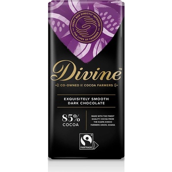 DivineHorká čokoláda s 85% , 90 g