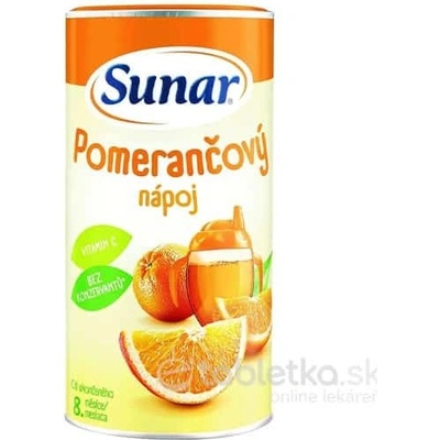 Hero Sunar Rozpustný nápoj Pomarančový v prášku 200 g