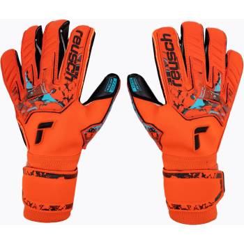 Reusch Attrakt Gold X Evolution Cut вратарски ръкавици червени 5370964-3333