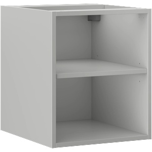 Mexen Box-A отворен шкаф с рафт 40 см, сив мат - 91AX2-0400-470-0-62 (91AX2-0400-470-0-62)