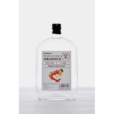 Samaria Ovocný Liehovar Domáca od Deda Jablkovica 50% 1 l (čistá fľaša)