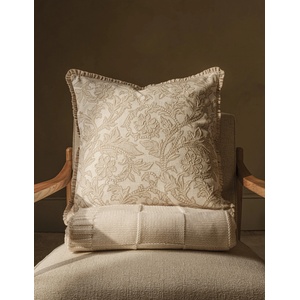 Marks & Spencer Бродирана възглавница от чист памук с цветен мотив Marks & Spencer бежова Marks & Spencer | Bezhov | Home | ЕДИН РАЗМЕР