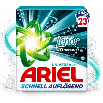 Ariel Universal+ Lenor touch prací prášek 23 PD