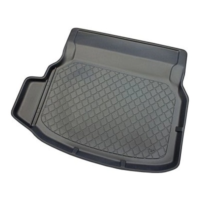 Гумирана стелка за багажник за Mercedes C-Class W204 (2007-2014) Sedan back seat leaning forward; with left container