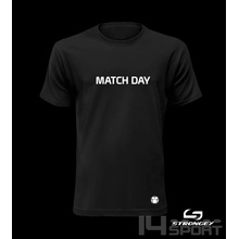 Chlapecké triko STRONGEY MATCH DAY black