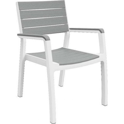 KETER HARMONY záhradné stoličky, biela / šedá 17201284