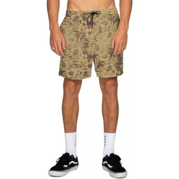 Rusty kraťasy PRINT OVERTONE 17 ELASTIC hnědá