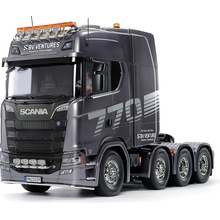 Tamiya RC Scania 8x4/4 Gun Metal painted KIT 1:14