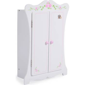 Image 1 of Moni Toys - Дървена мебел за кукла - гардероб бял 011