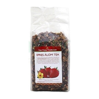 Tea Time Teahouse Sypaný jahodový ovocný čaj bez kofeínu 300 g