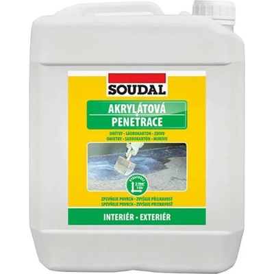 Penetrace SOUDAL Soudakrat akrylátová základní nátěr 5 kg