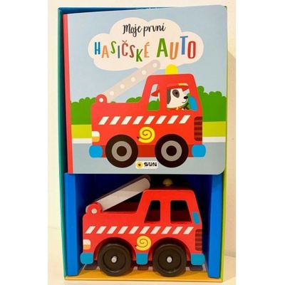 Moje první Hasičské auto (Dárkový box kniha s hračkou)