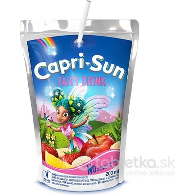 Capri-Sun Fairy Drink pasterizovaný ovocný nápoj 200 ml