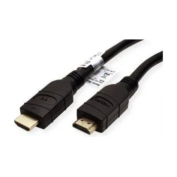 Roline Активен кабел VALUE 14.99. 3452 : : UHD HDMI 4K, 3840 x 2160, 60 Hz, 3D, M / M, 15 м, Черен, 14.99. 3452