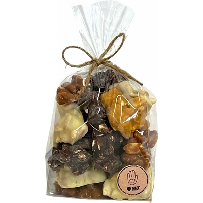 Nutworld Arašídové hrudky v celofánu Mix barev 200 g
