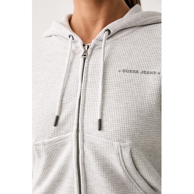 Guess Jeans суичър с цип дамски с памук (W6YQ13.K4206)